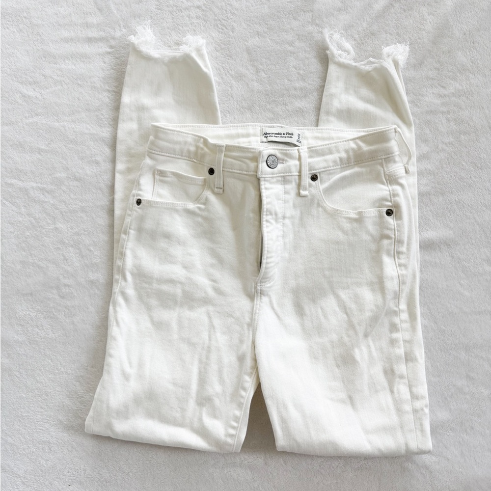 Abercrombie & Fitch distressed jeans